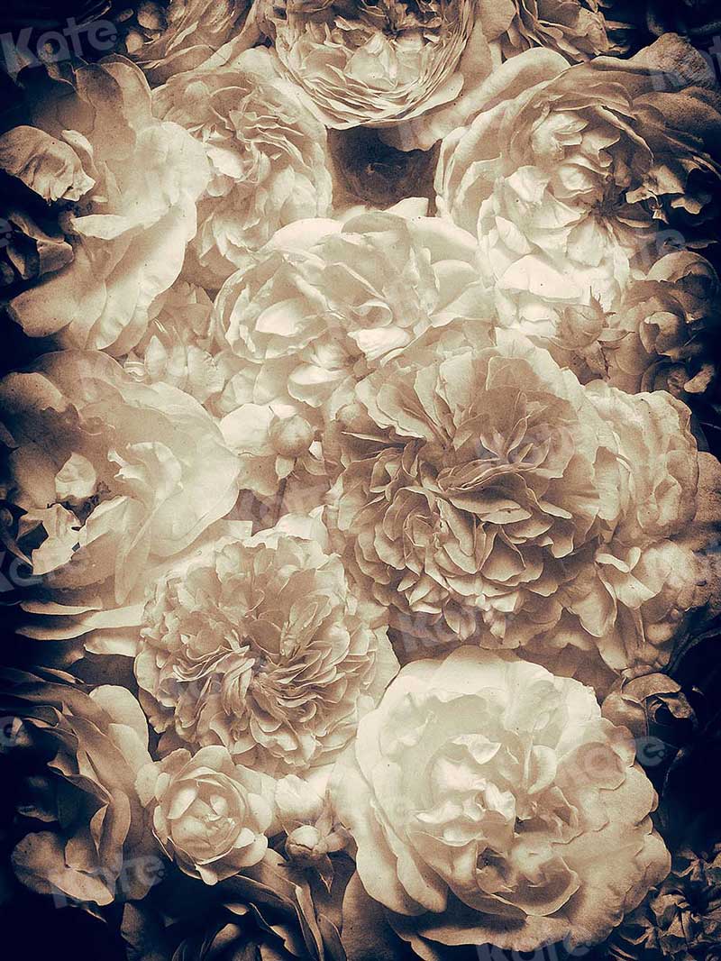 Kate ファインアートフローラル桜の背景