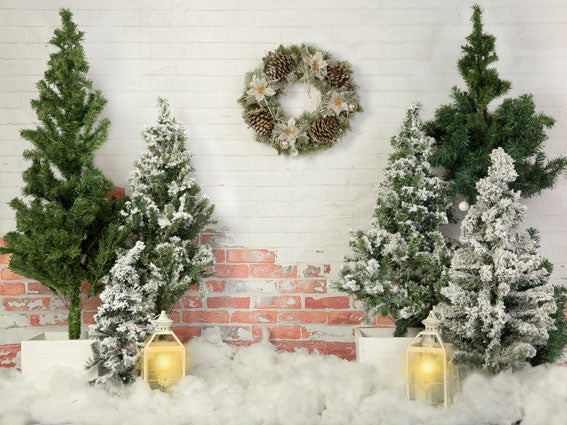 kate クリスマスツリーの光の写真撮影の背景によって設計されたEmetselch