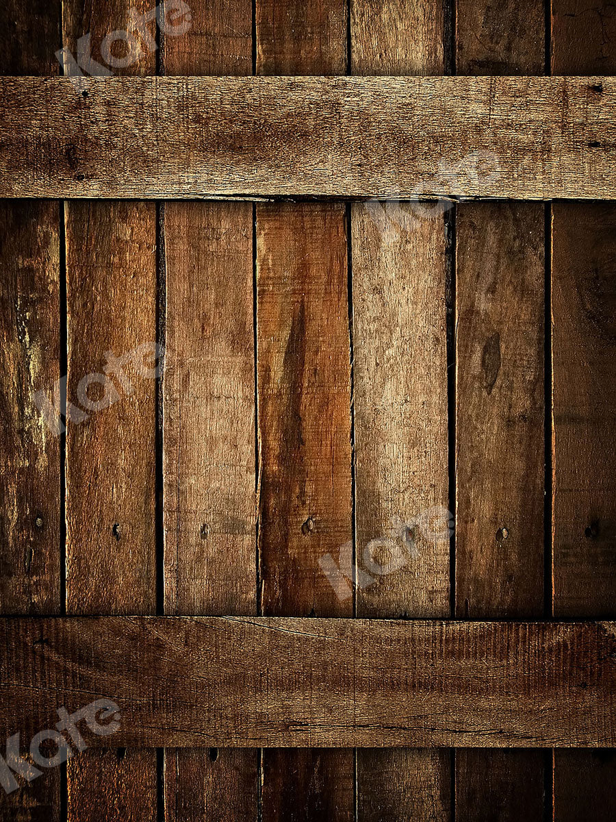 kateレトロな茶色の木の写真の背景