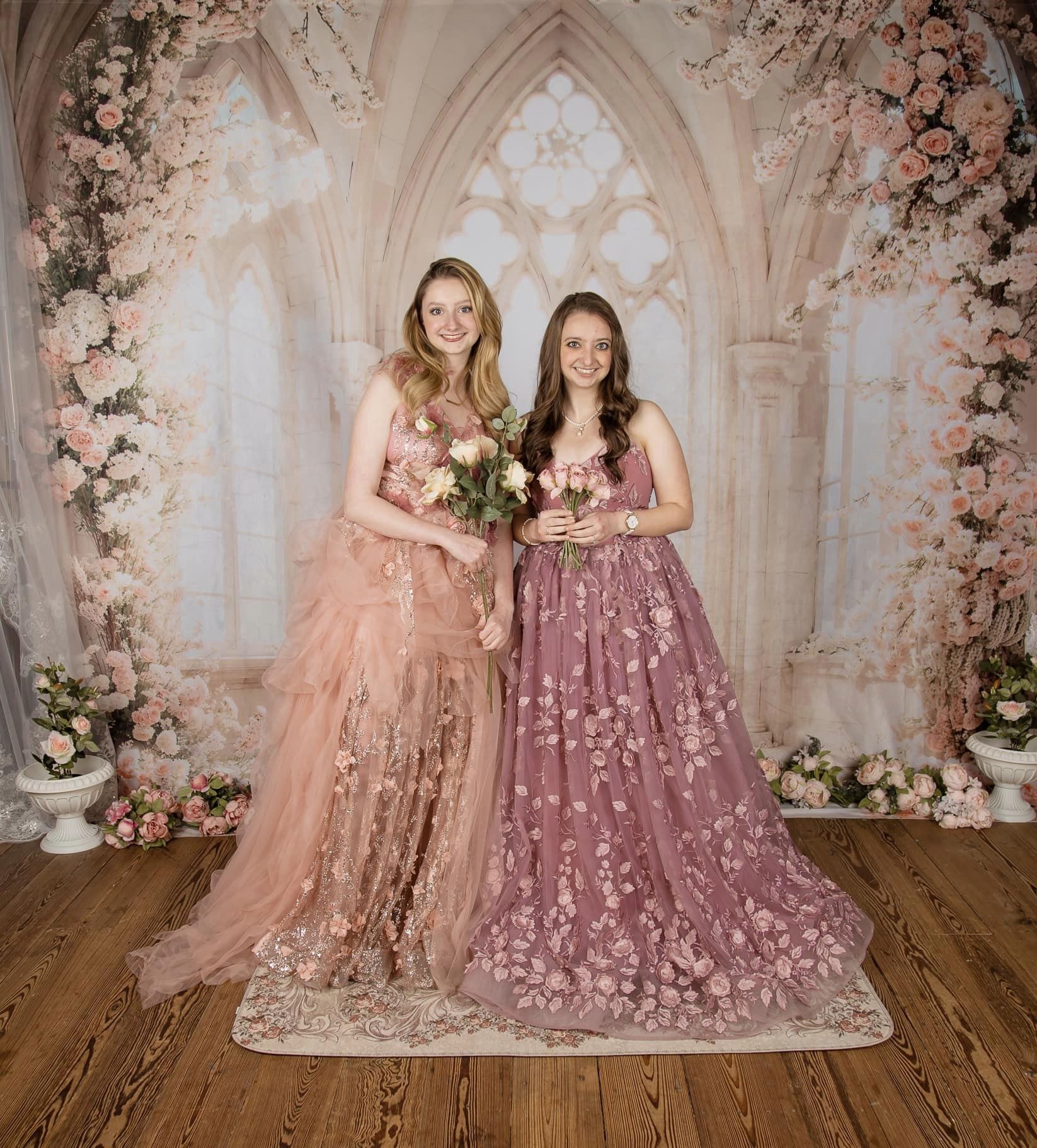 Kate 春白い花 窓 結婚背景 にEmetselch設計