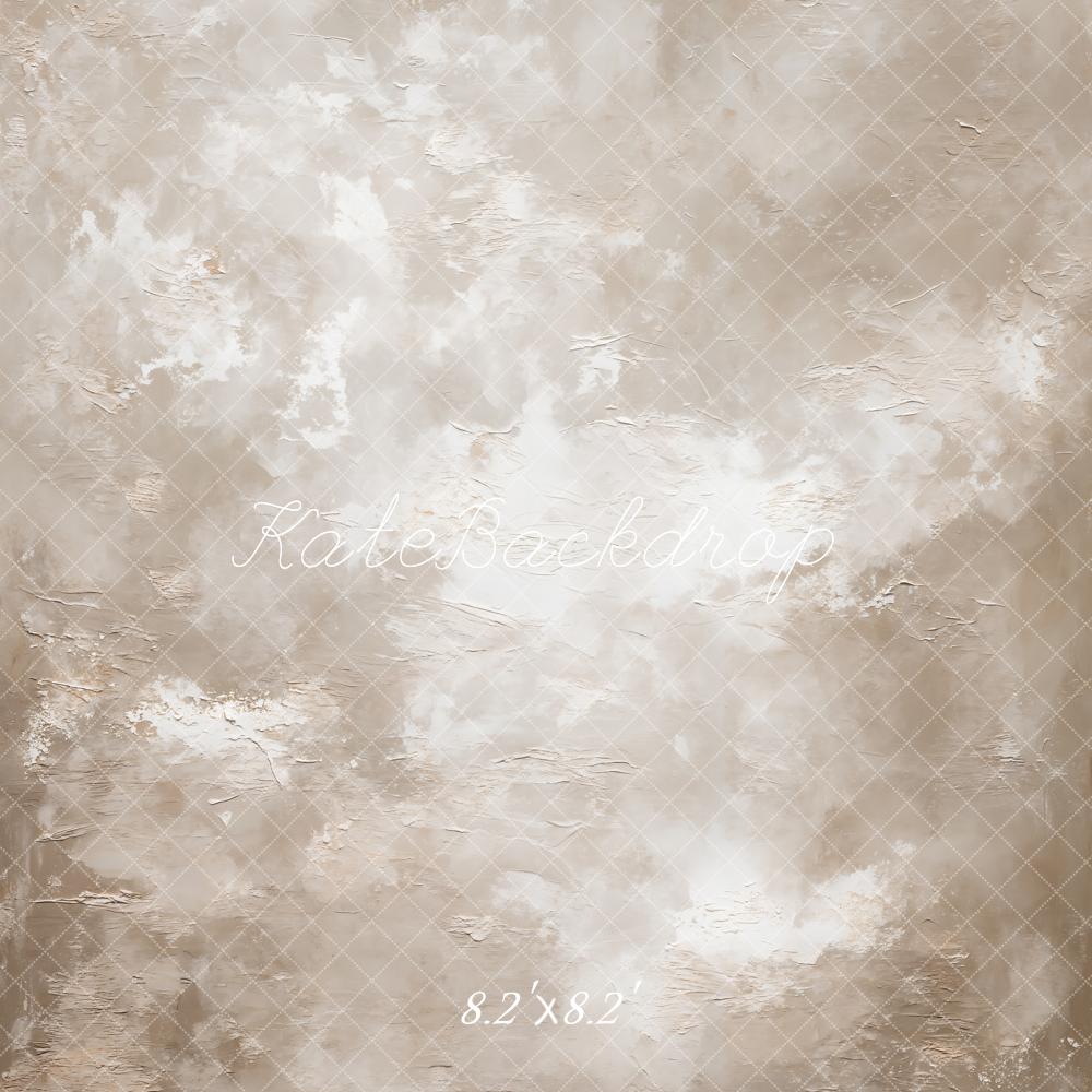 Kate ベージュ抽象テクスチャ プリント背景 GQデザイン