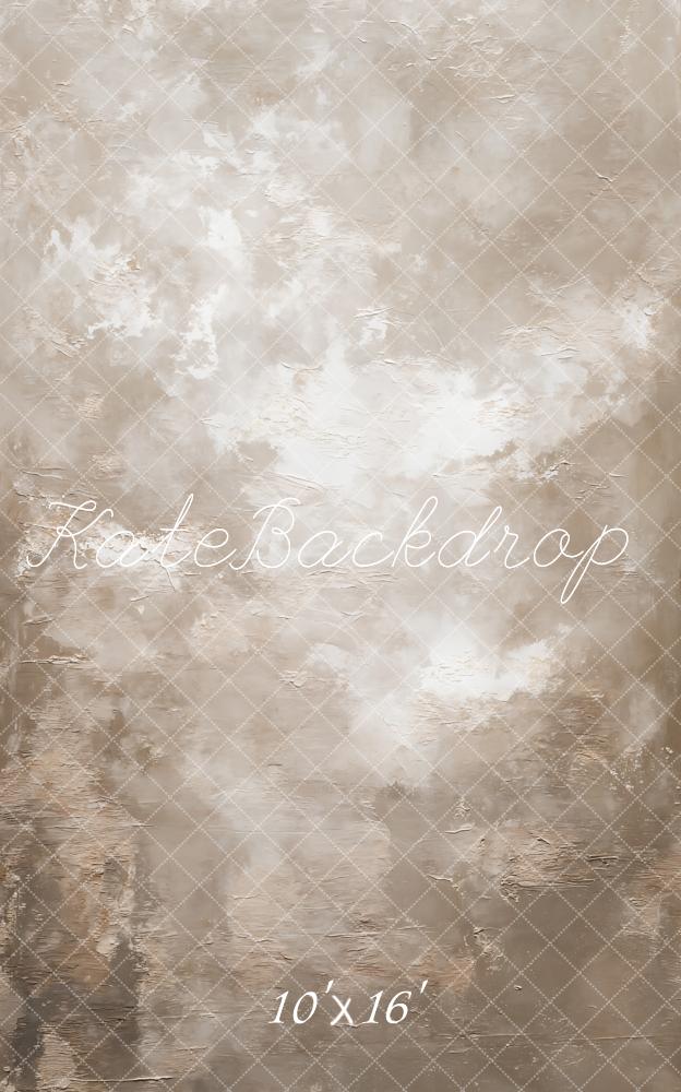 Kate ベージュ抽象テクスチャ プリント背景 GQデザイン