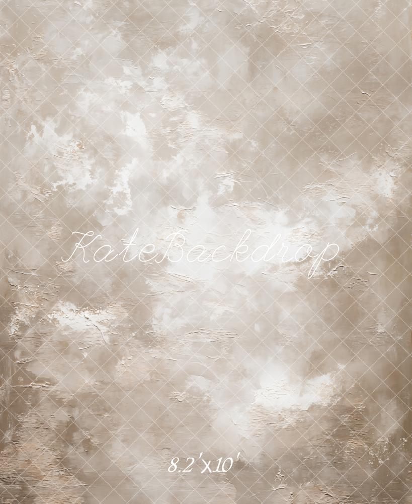 Kate ベージュ抽象テクスチャ プリント背景 GQデザイン