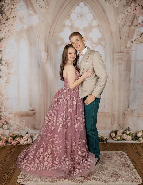 Kate 春白い花 窓 結婚背景 にEmetselch設計