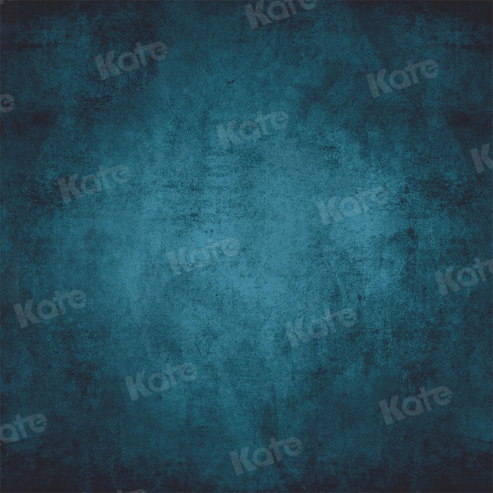 Kate 抽象的な 青 ファインアート 肖像画 背景 写真撮影用