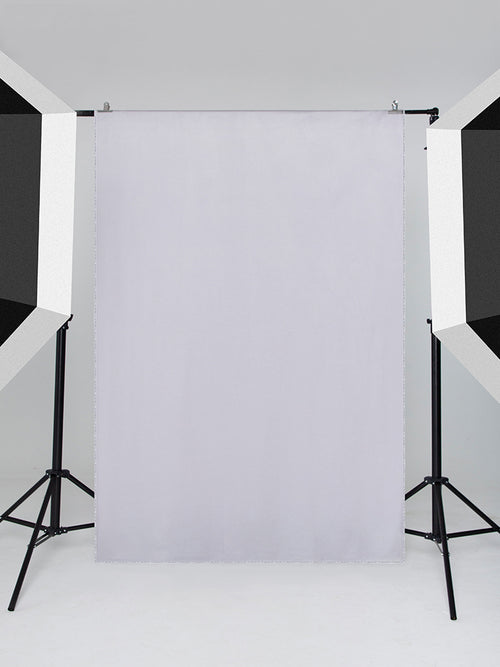 Kate無地の灰色の布の写真の背景の肖像写真