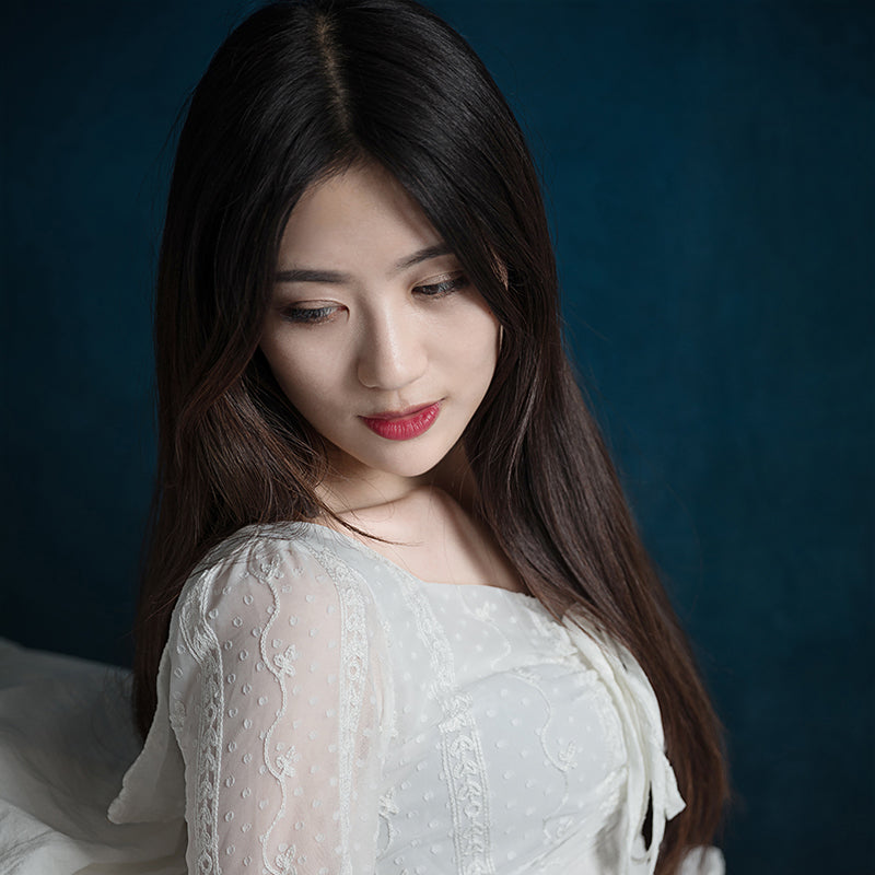 Kate 写真の濃い青の抽象的なテクスチャ背景