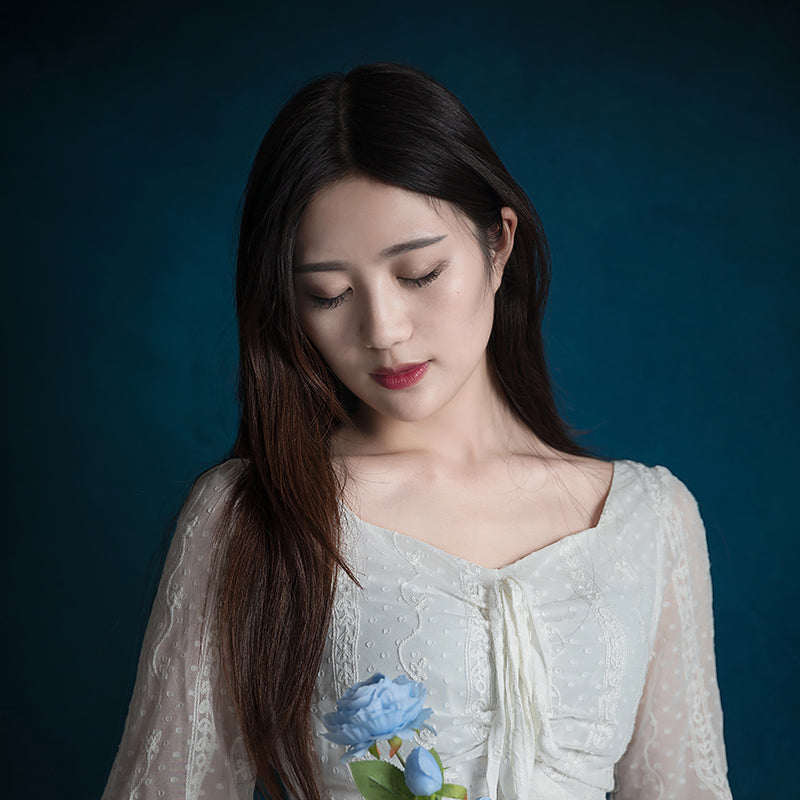 Kate 写真の濃い青の抽象的なテクスチャ背景