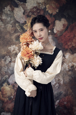 kate油絵の花の背景