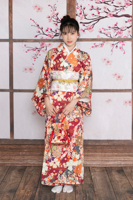 Kate成人式七五三男子の日ひなまつりひなまつり茶色の木製ドア写真家のための背景布