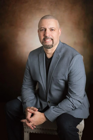 Kate 青い新生児テクスチャー/茶色の古いマスターの折り畳み背景の写真5 x 6.5 ft（1.5 x 2 m）