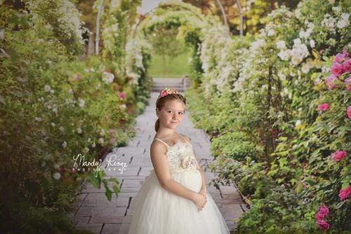 Katebackdrop拢潞Kate Spring Secret Garden Path Backdrop Designed By Mandy Ringe Photography