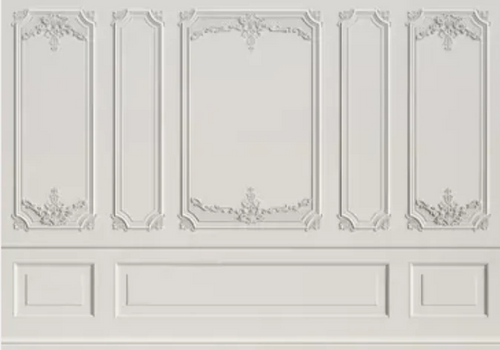 Kate 灰色のヴィンテージの壁のドアの背景布