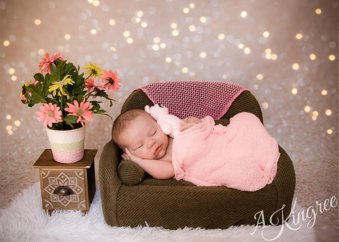 Kate ブラウンピンクの光沢のあるスパンコールボケ背景