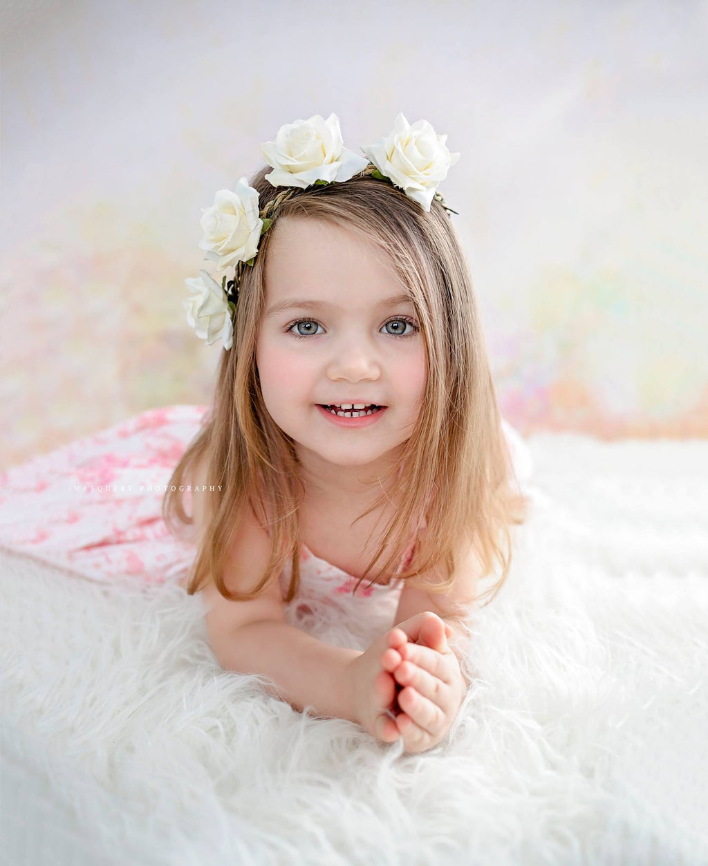 Kate 新生児のためのテクスチャレトロな花の背景