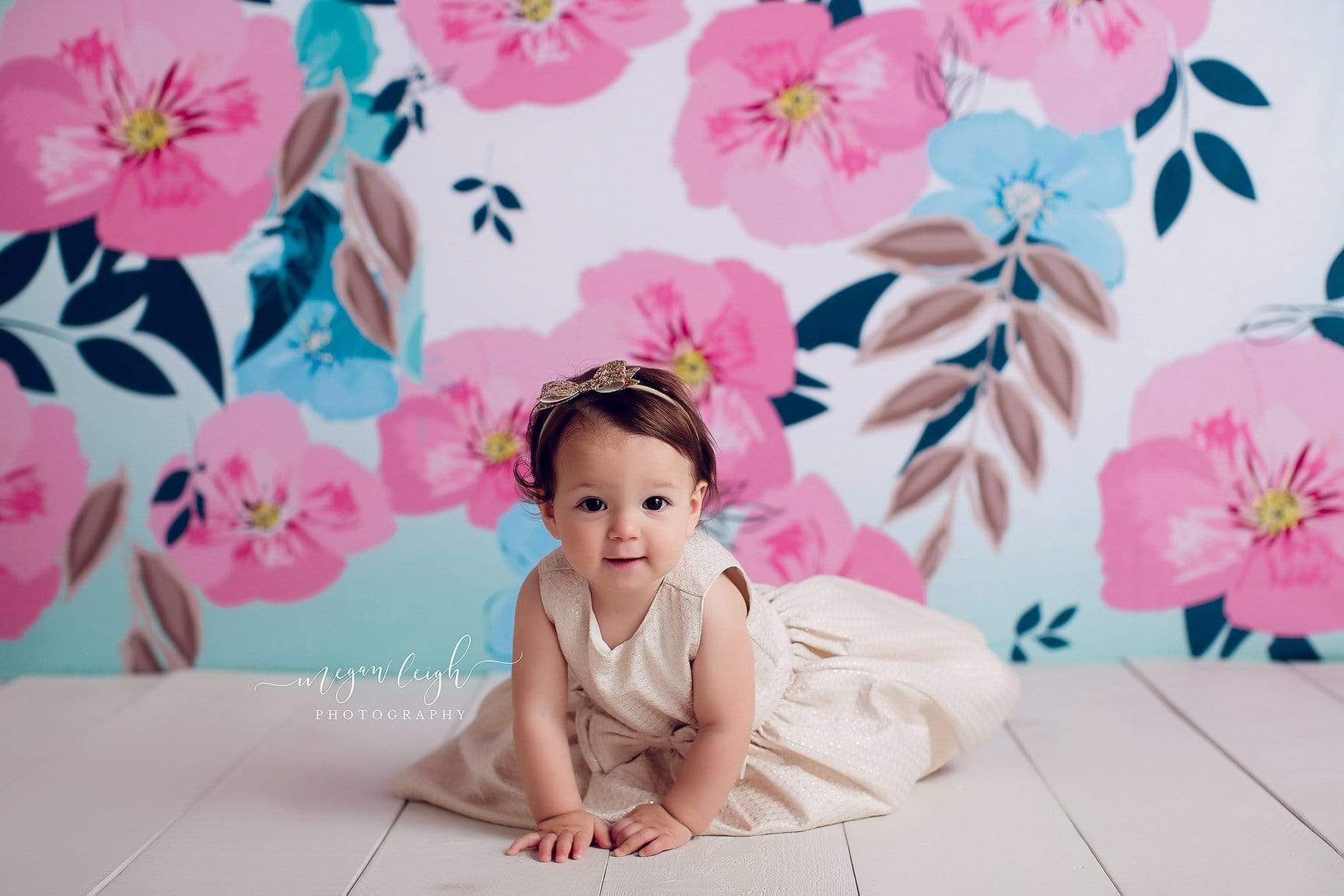 Kate レトロな春の花のケーキスマッシュ子供背景 のデザインですJFCC