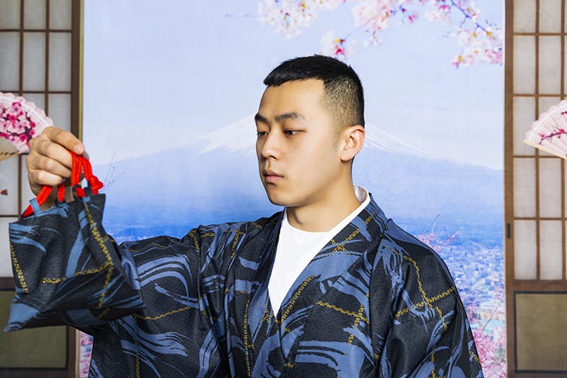 Kate七五三和室桜扇子春富士山まつり写真家のための背景布