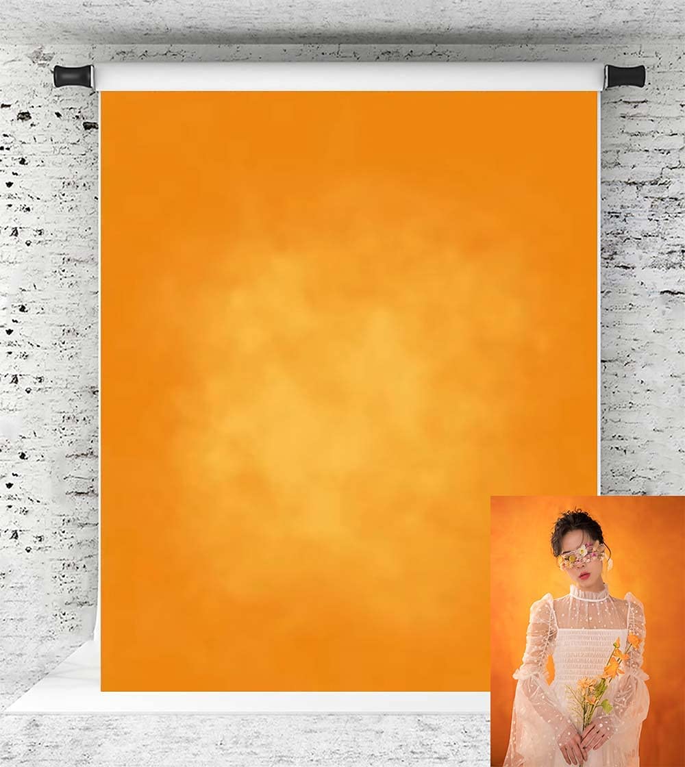 Kate オレンジ色のグラデーションテクスチャ抽象的な背景布