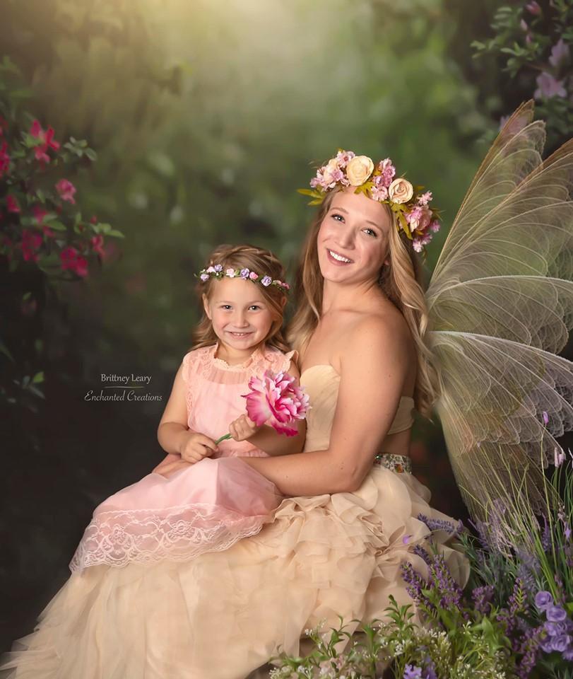Kate ピンクの花の庭の春夏背景布 写真撮影用