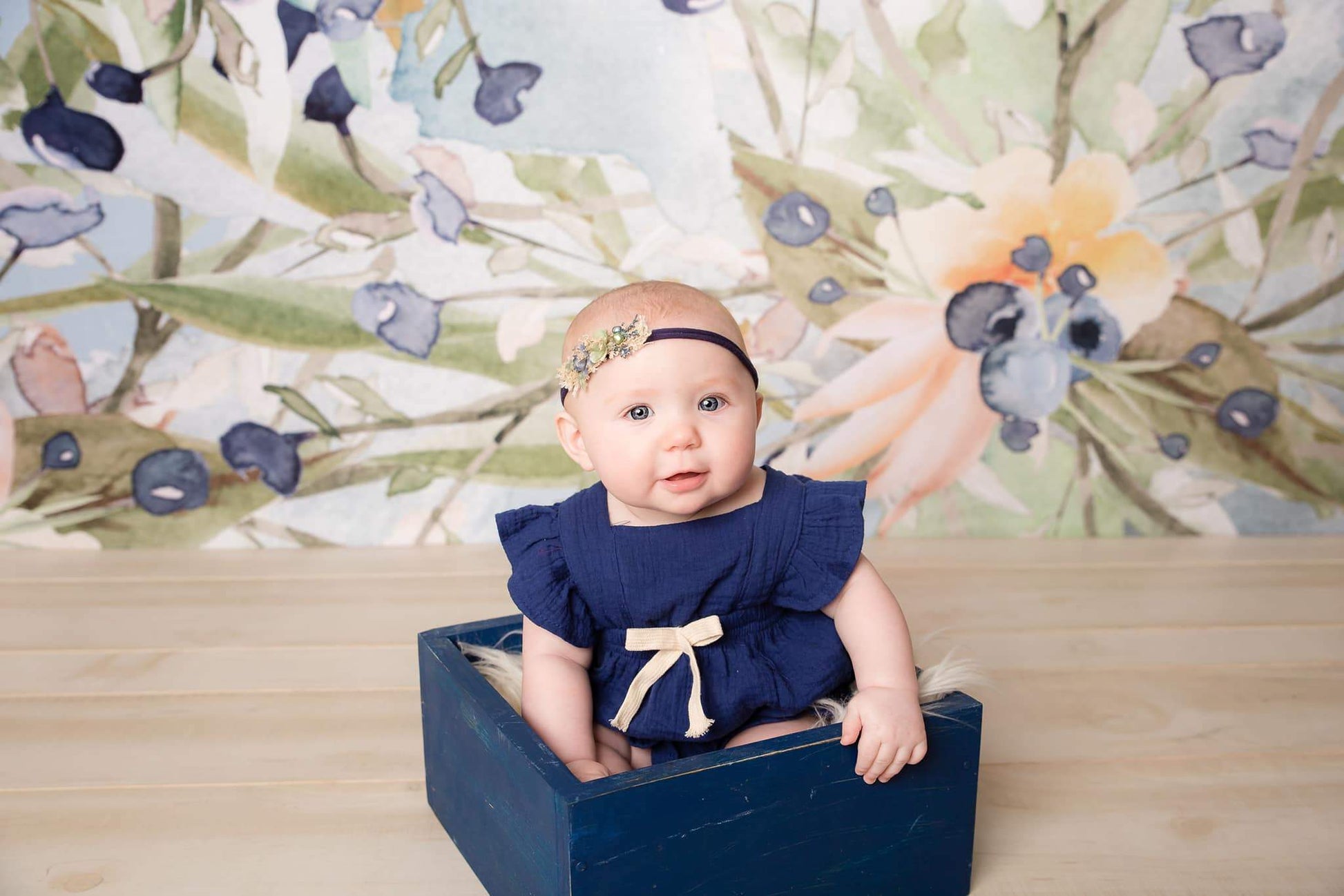 Kate 写真用のレッドベリーの花の背景