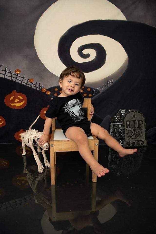 Kate 写真のためのハロウィーンのカボチャの庭の背景 によって設計された Leann West