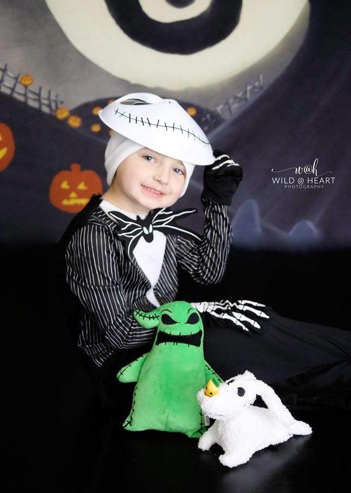 Kate 写真のためのハロウィーンのカボチャの庭の背景 によって設計された Leann West