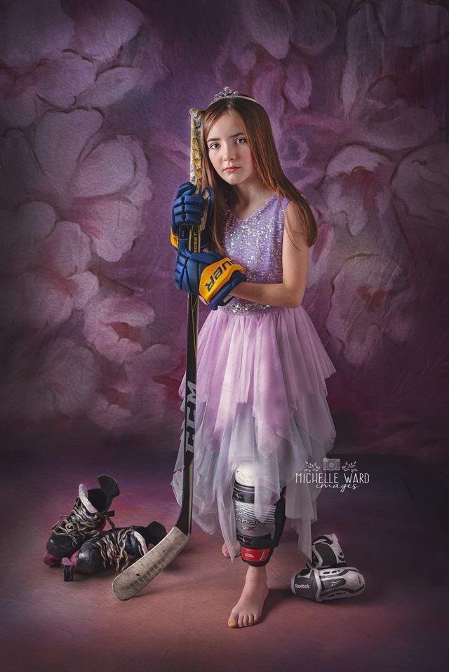 Kate 写真撮影のためのファインアート紫絵画花の背景