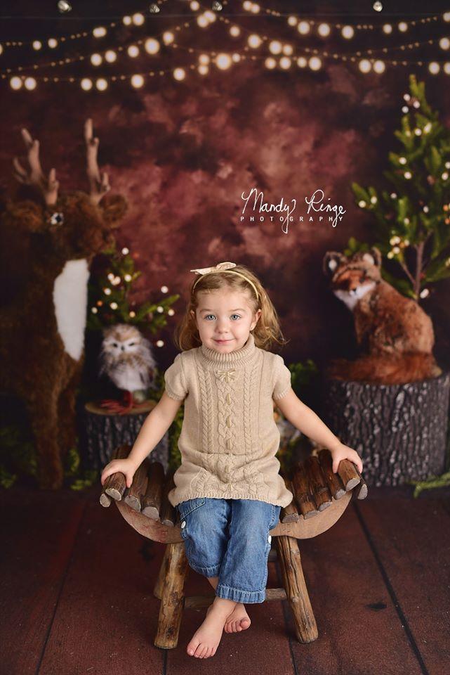 Kate マンディリンゲ写真によって設計された森の生き物の背景