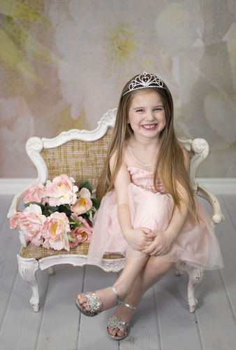 Kate 写真撮影のための花パステル花柄の背景