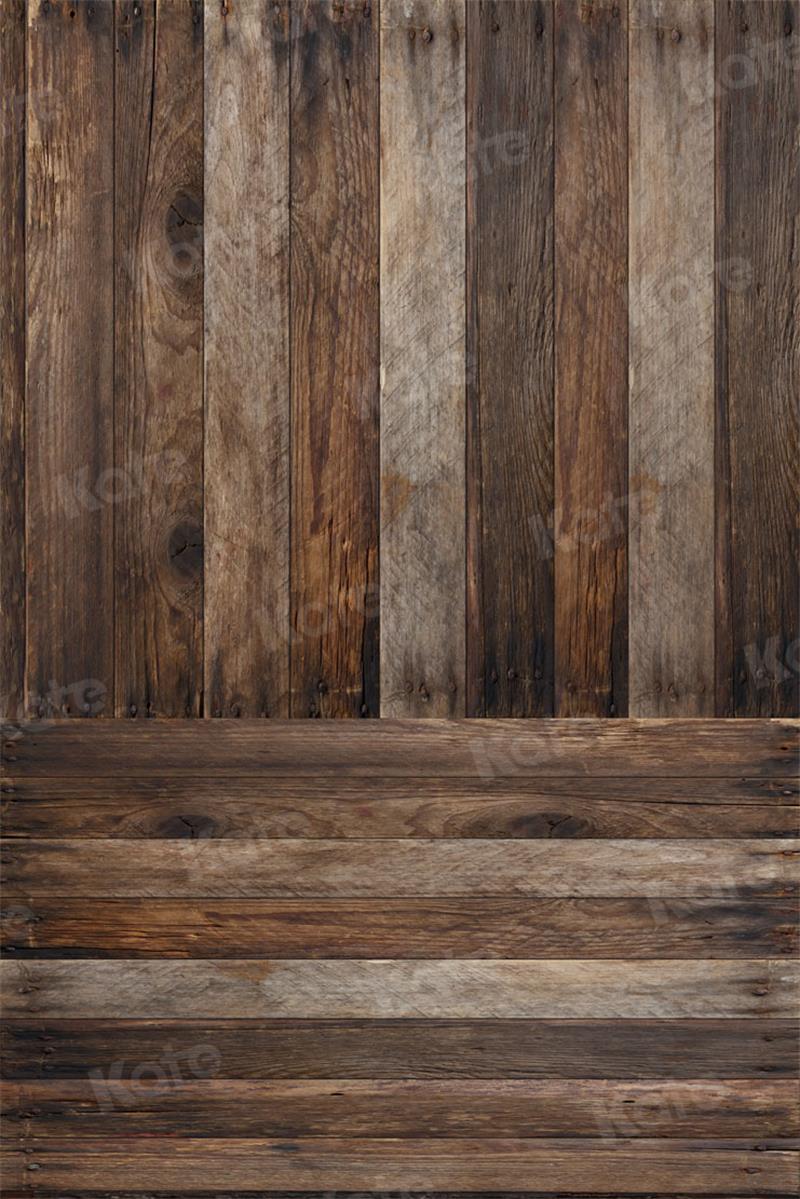 kate暗い板の木の縞模様の背景Chain設計