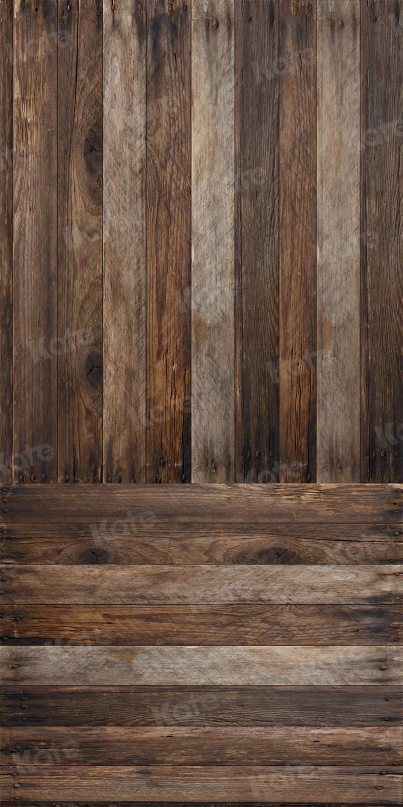 kate暗い板の木の縞模様の背景Chain設計