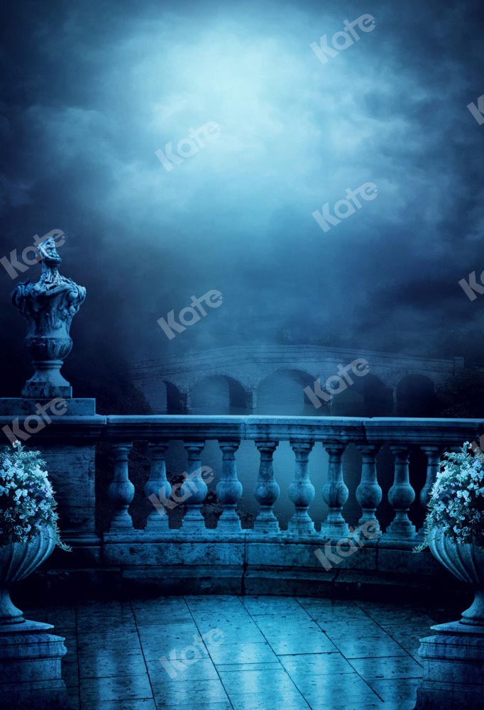 Kate神秘的なファンタジー城の背景Chain Photography