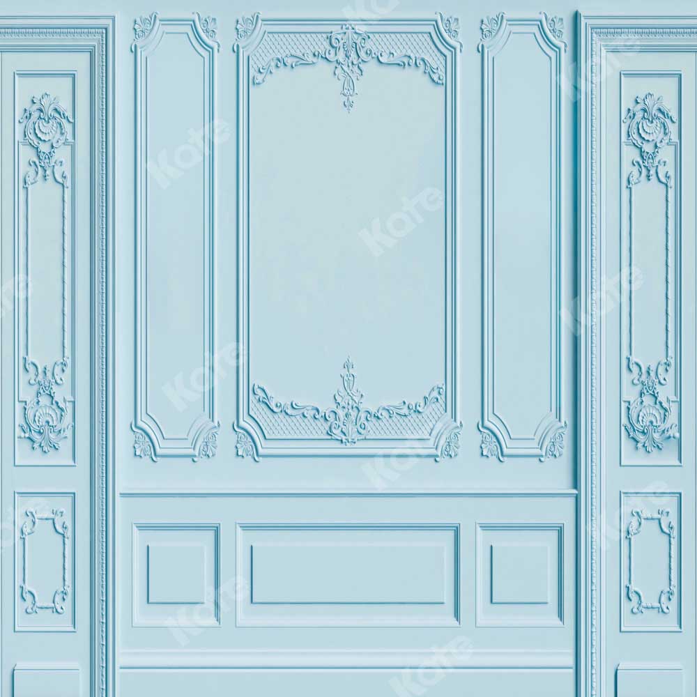 Kate 青い壁、個人的な写真の背景の布で結婚式の写真を撮る