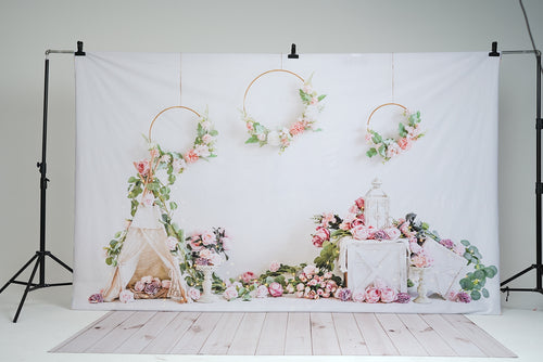Kate 自由奔放に生きるバレンタインデーのテントの背景の誕生日Emetselch設計