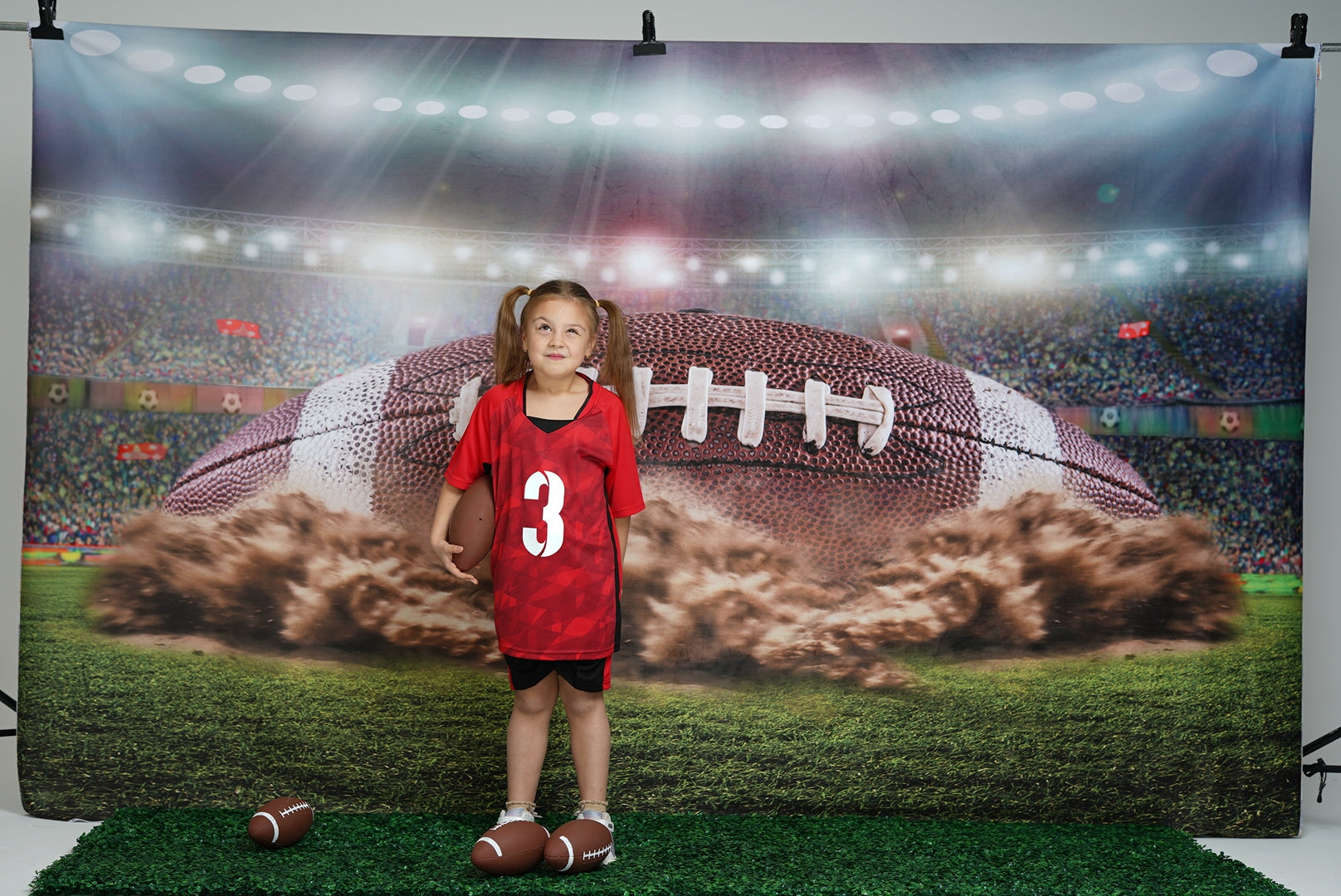 Kate スポーツの背景アメリカンフットボールの試合