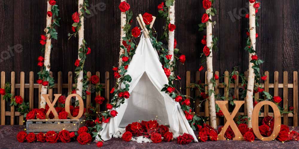 Kate バレンタインデーローズ背景