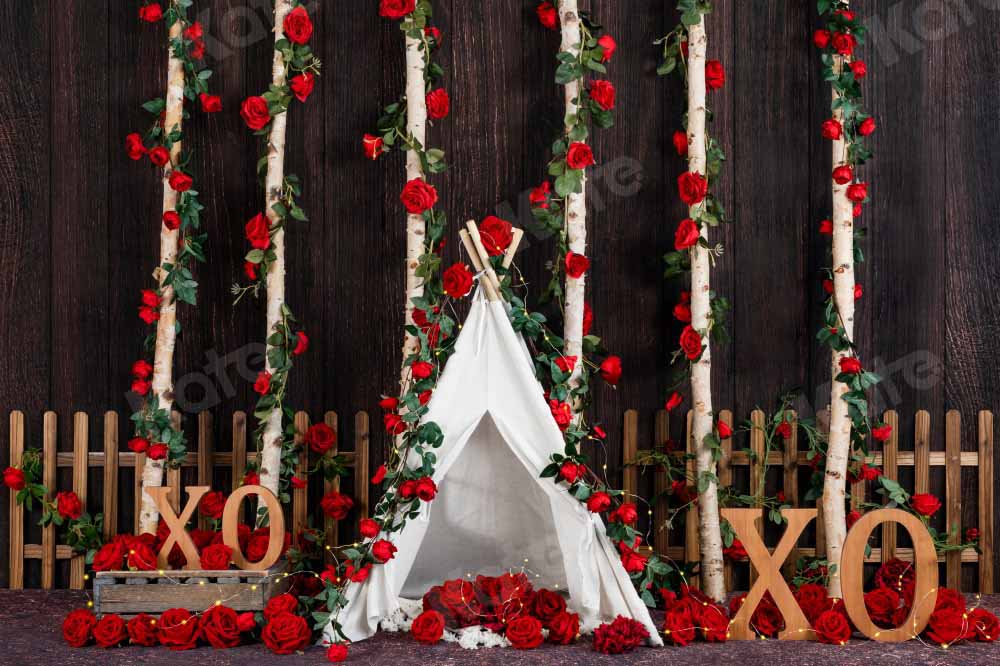 Kate バレンタインデーローズ背景