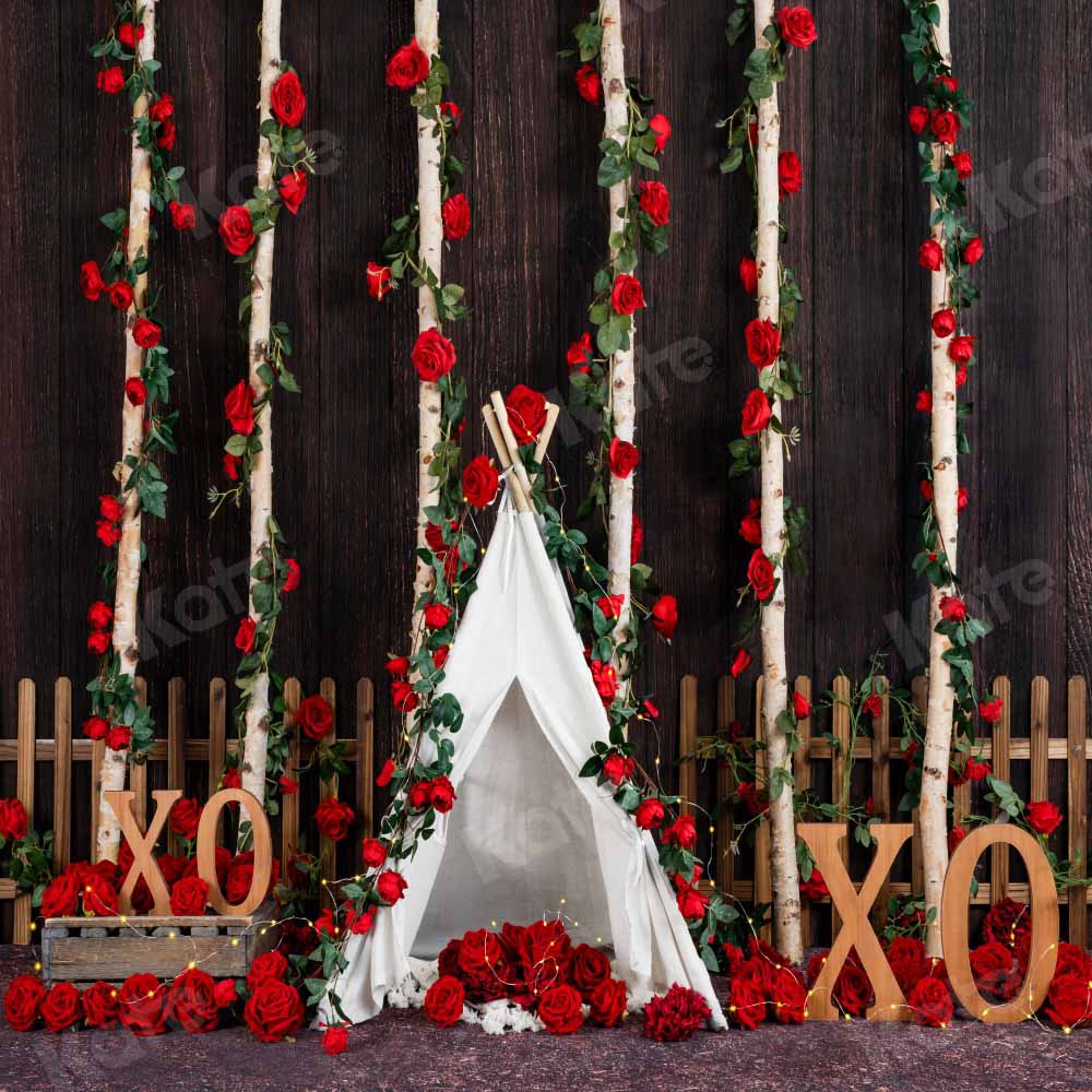 Kate バレンタインデーローズ背景