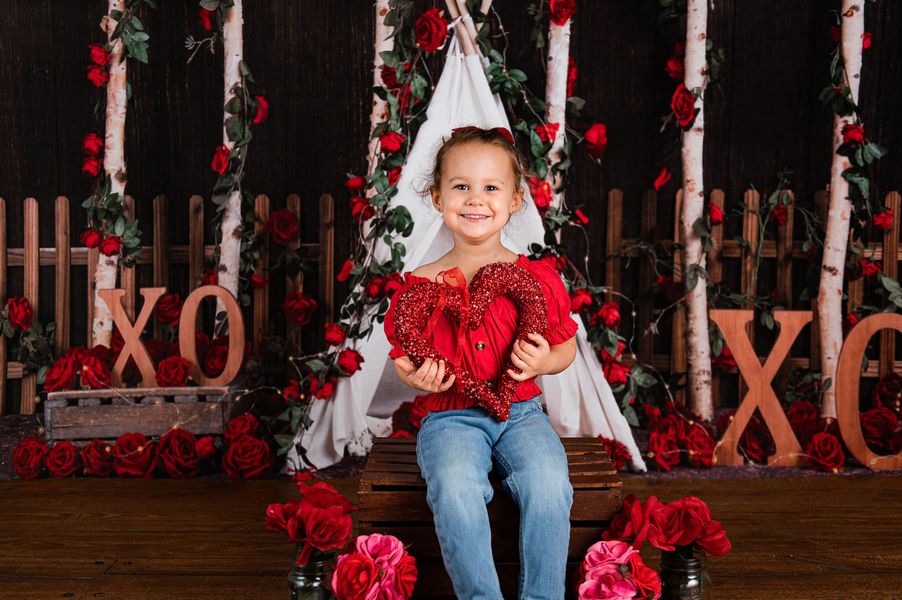 Kate バレンタインデーローズ背景