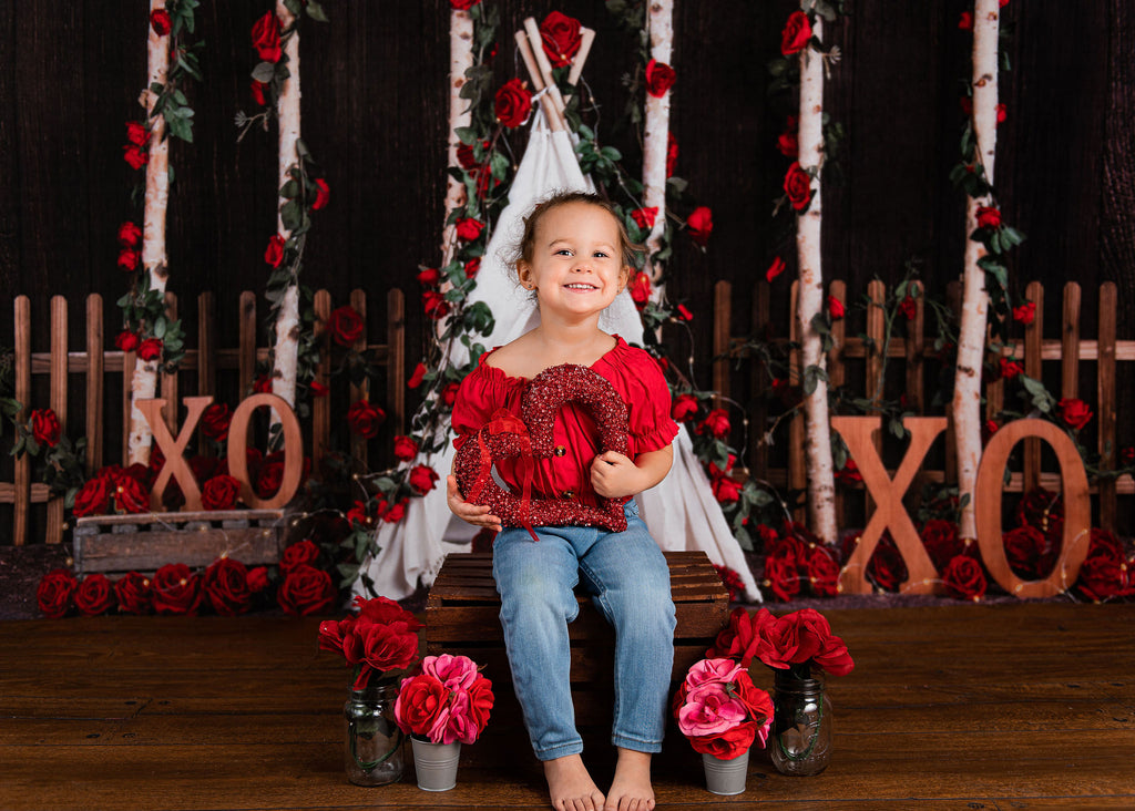 Kate バレンタインデーローズ背景