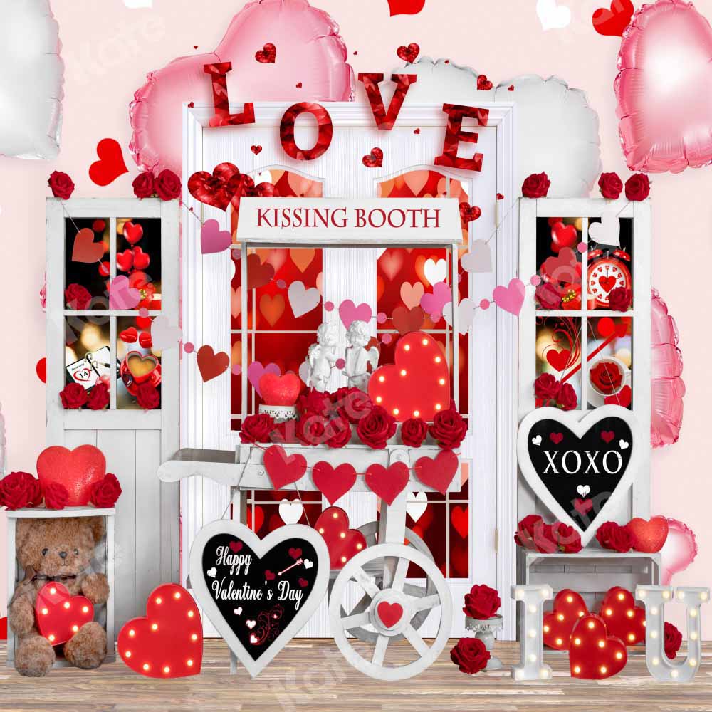 Kate バレンタインデー愛のトロリーの背景  Emetselch設計