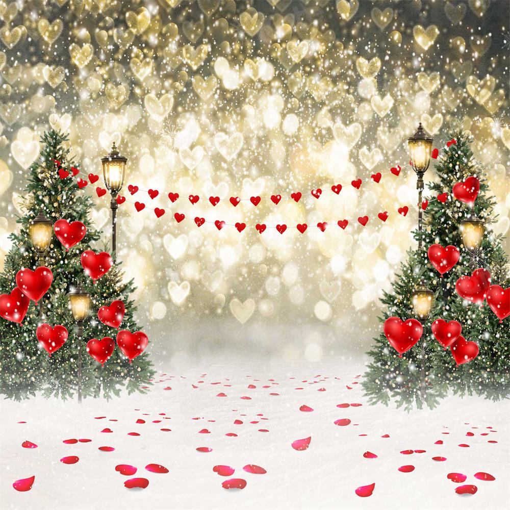 kate冬のクリスマスツリーはボケ味の背景が大好き