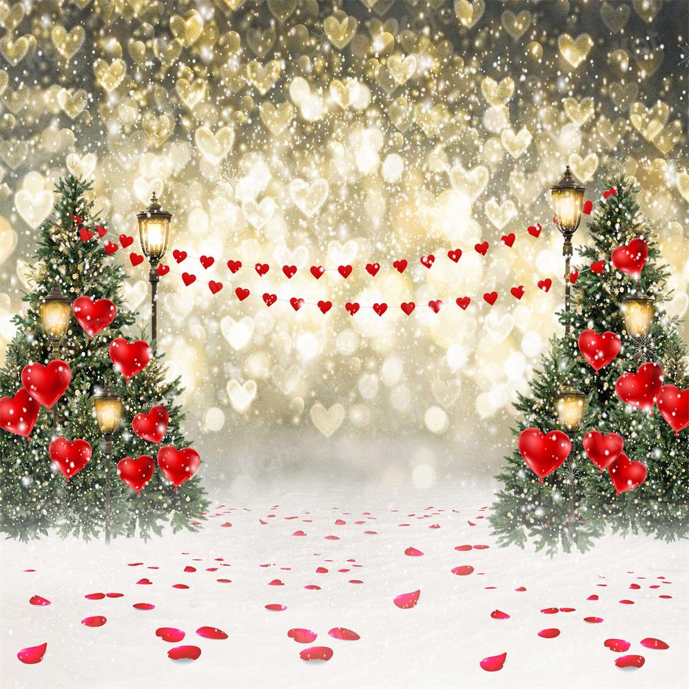 kate冬のクリスマスツリーはボケ味の背景が大好き