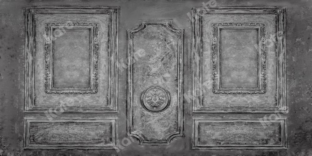 Kateヴィンテージテクスチャ背景灰色の壁Chain設計