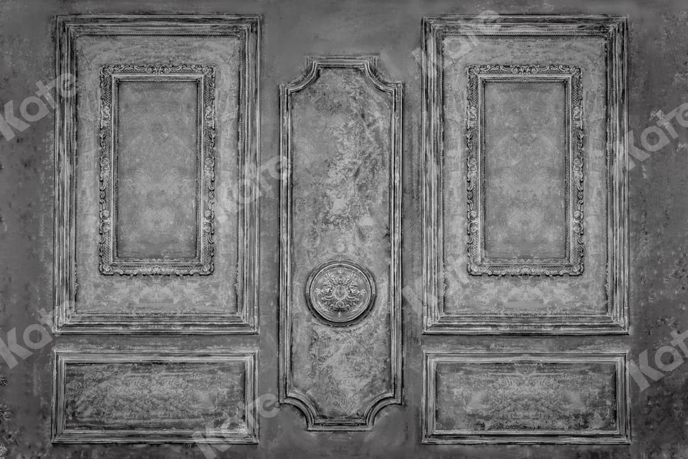 Kateヴィンテージテクスチャ背景灰色の壁Chain設計