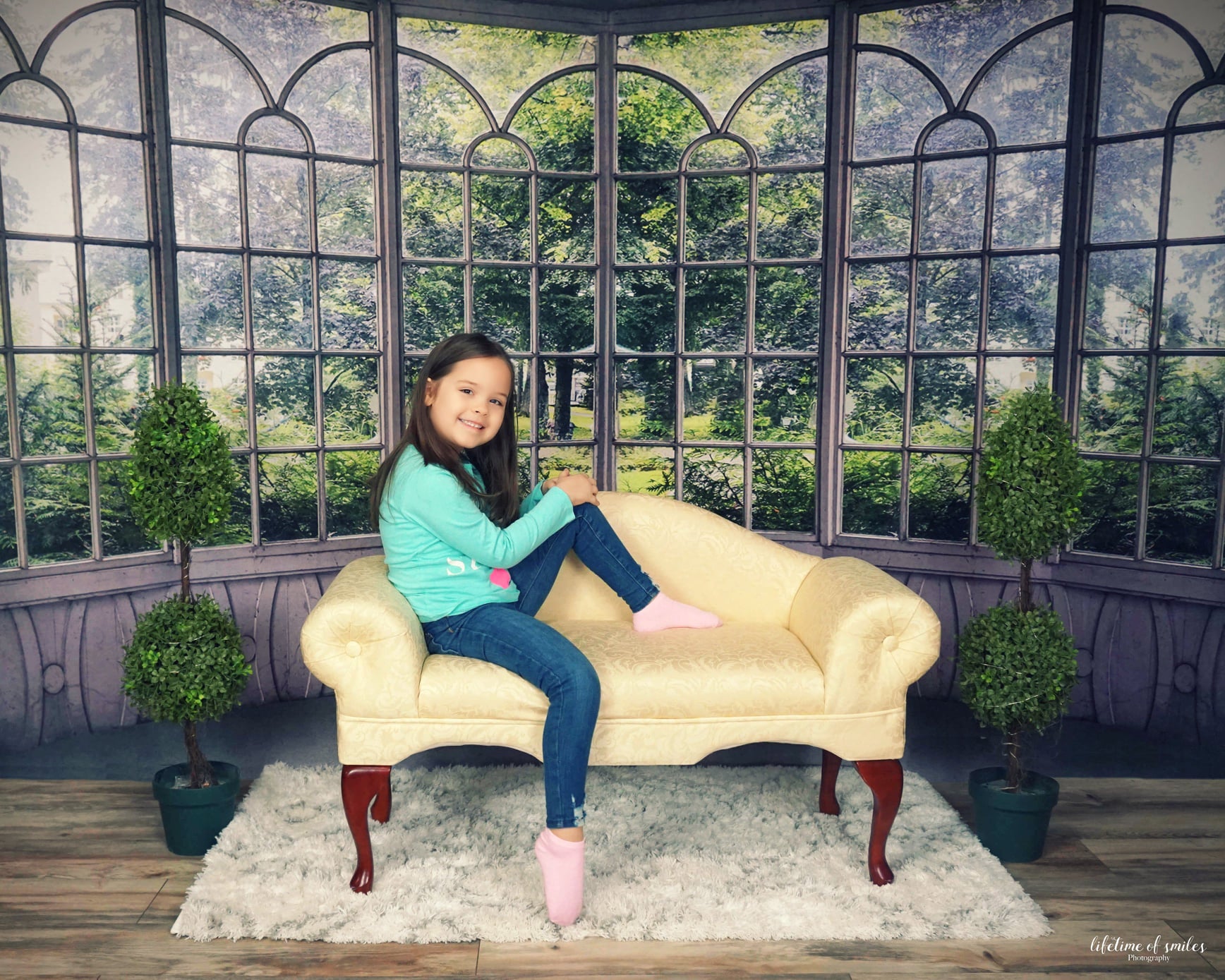 kate春のウィンドウの背景