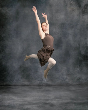 kate成人式写真女子写真灰色の抽象的な背景