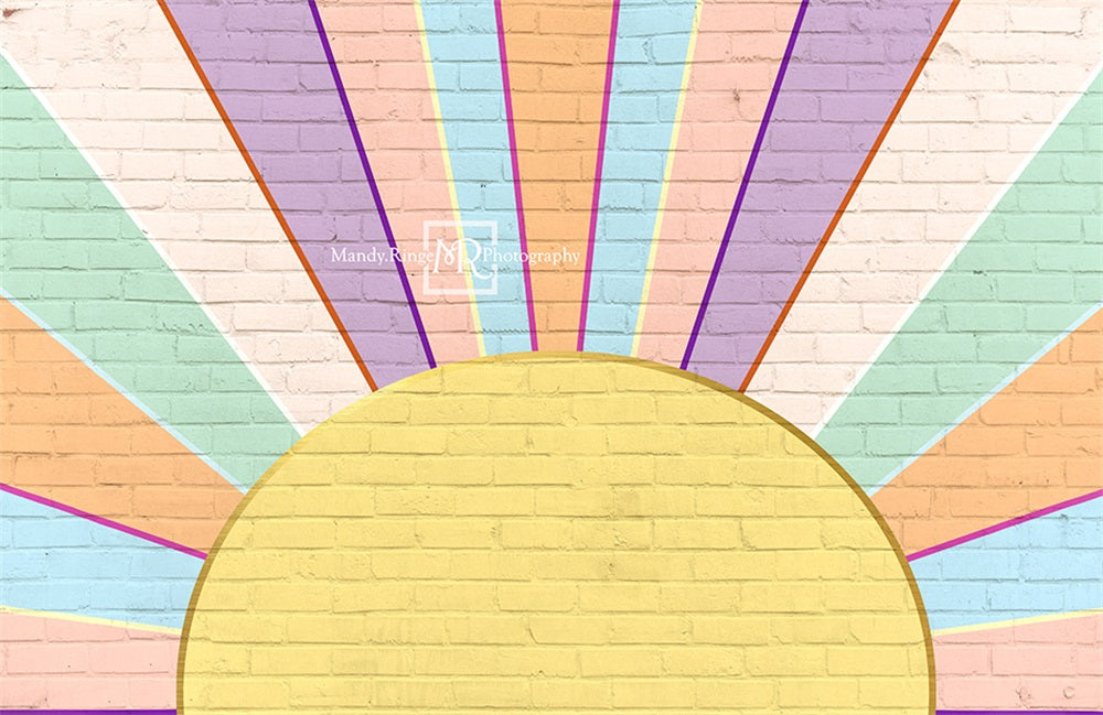 Kateレインボーサンシャインの壁の背景Mandy Ringe設計