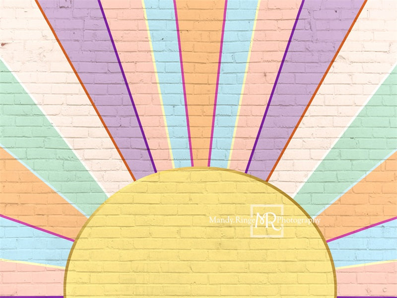 Kateレインボーサンシャインの壁の背景Mandy Ringe設計