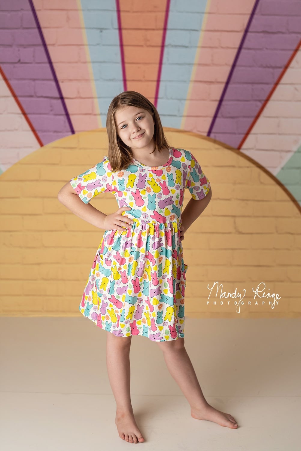 Kateレインボーサンシャインの壁の背景Mandy Ringe設計